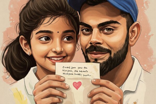 Virat’s Message to Harbhajan’s Daughter Goes Viral