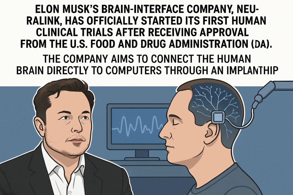 Elon Musk’s Neuralink Human Trials Begin