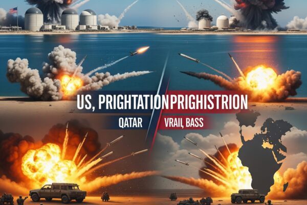 Iran fires missiles at US bases in Qatar & Iraq